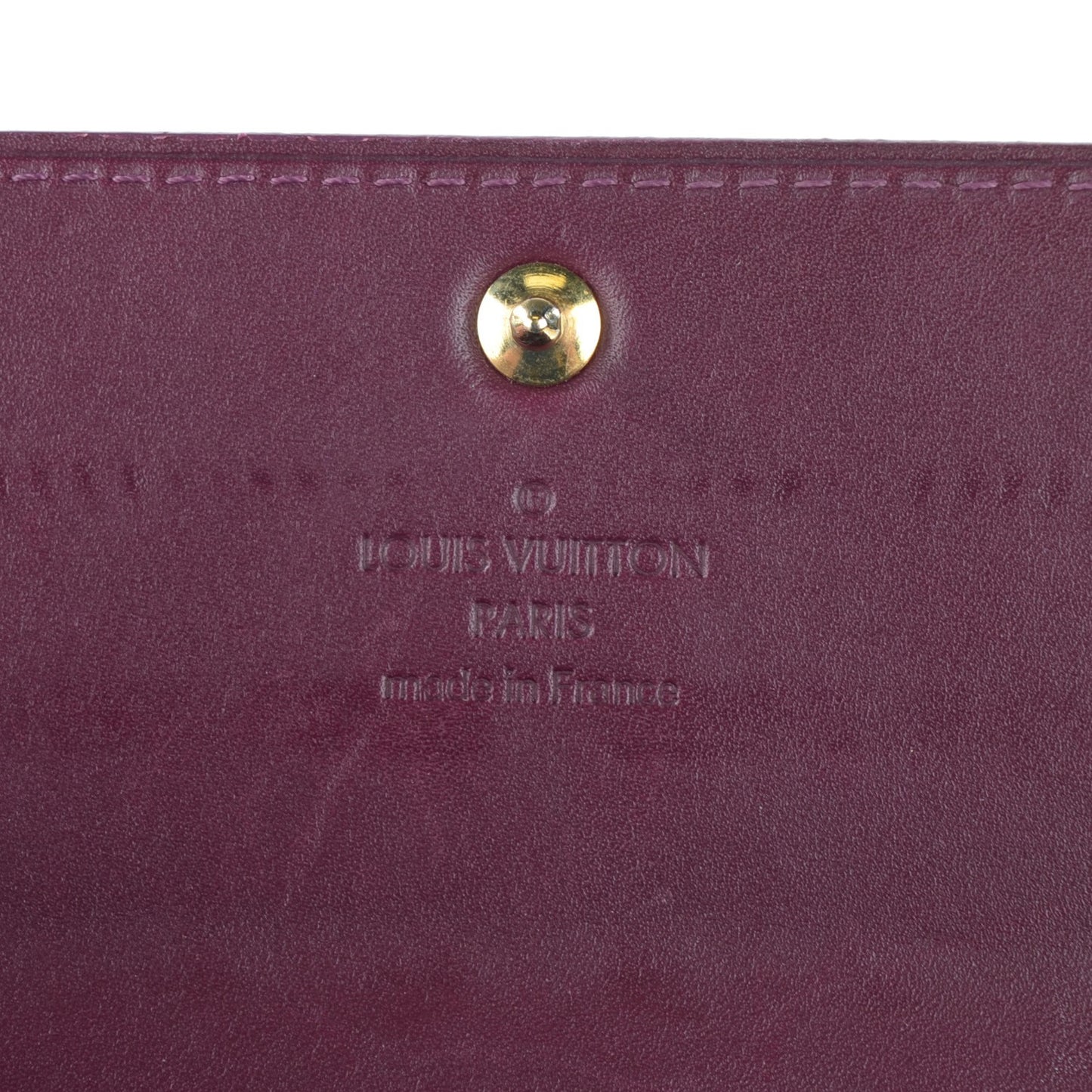 Vernis Sarah Wallet Rouge Fauviste