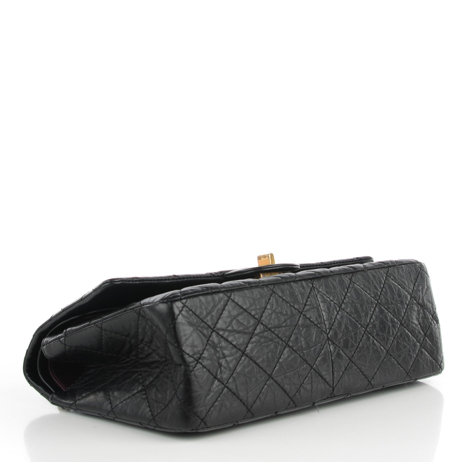 Chanel Aged Calfskin Quilted 2.55 Reissue 226 Flap Black 4 of 9