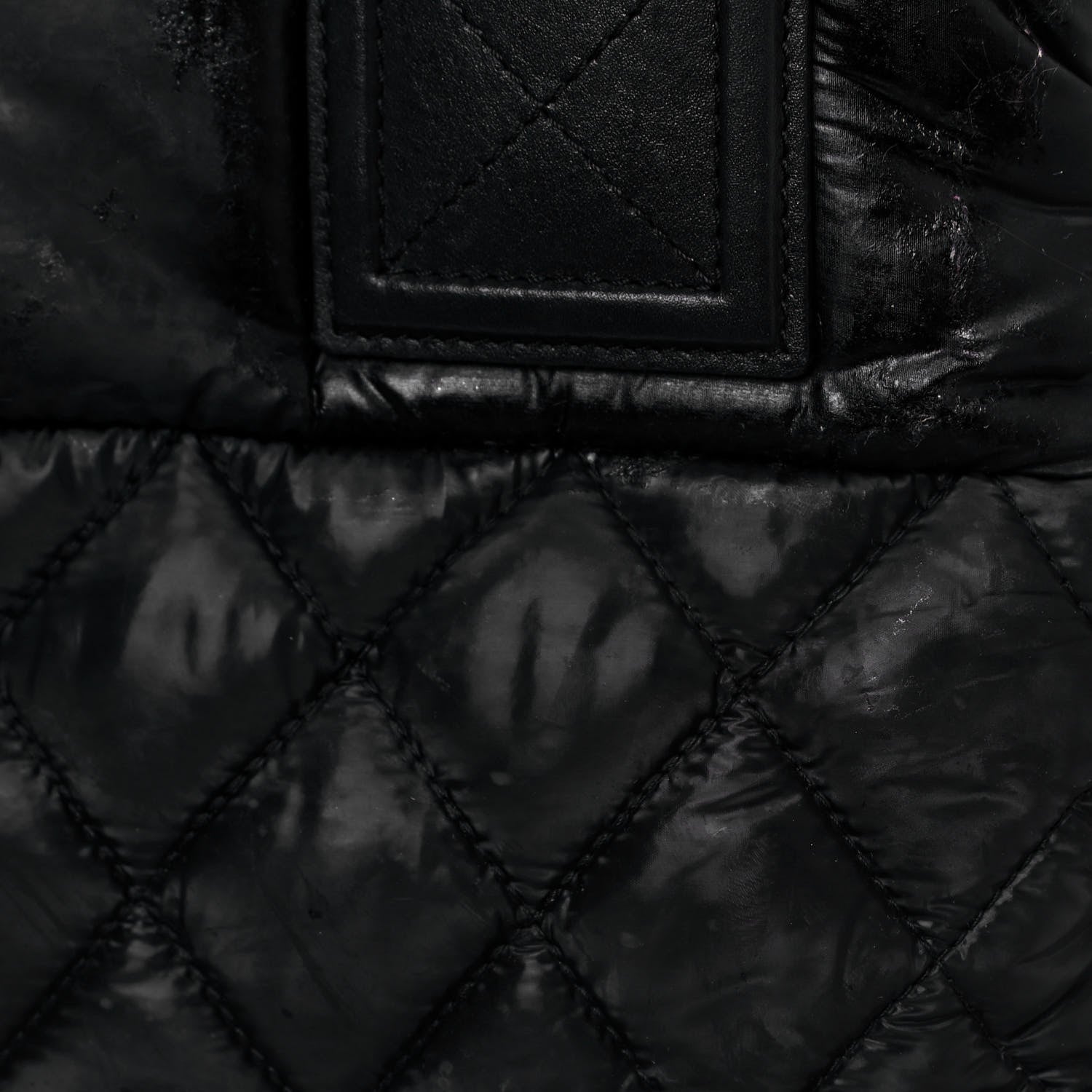 Chanel Nylon Coco Cocoon Zipped Tote Black 14 of 15