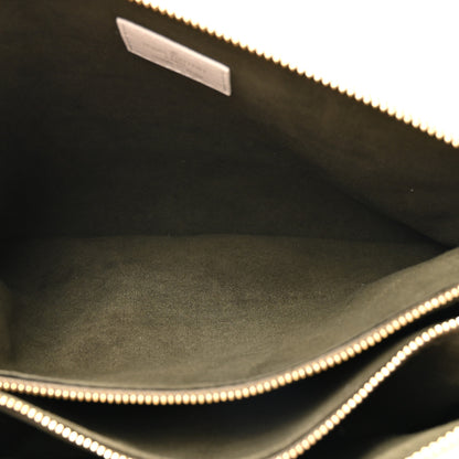 Louis Vuitton Lambskin Embossed Monogram Coussin PM Beige Cream 5 of 11