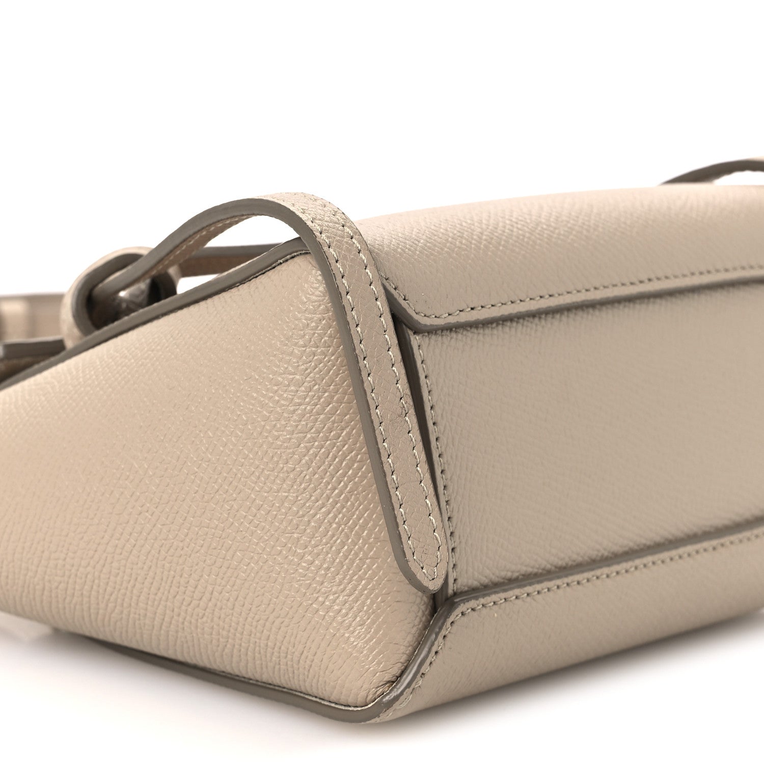 Celine Grained Calfskin Pico Belt Bag Light Taupe 8 of 9