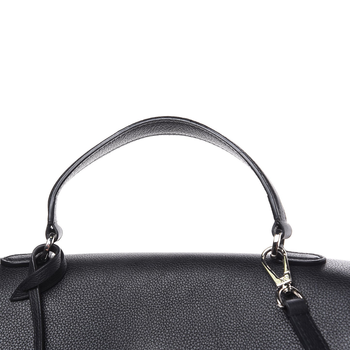 Soft Calfskin Lockme Ever Black