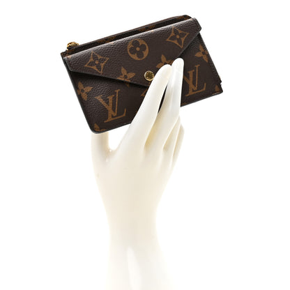 Louis Vuitton Monogram Recto Verso Card Holder Black 2 of 7