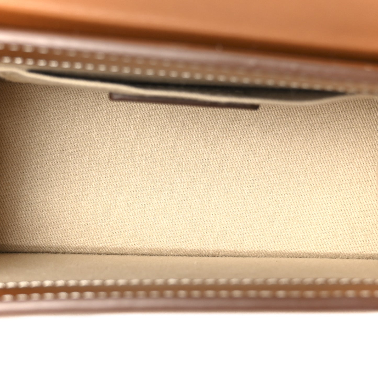 Smooth Calfskin Le Chiquito Noeud  Light Brown