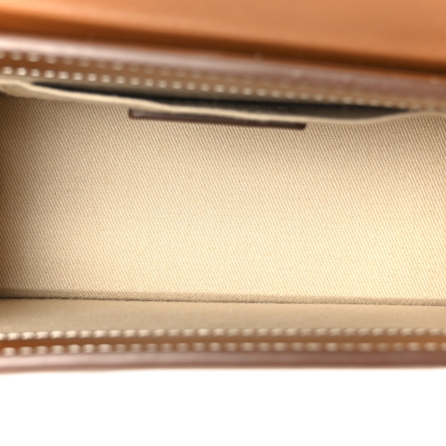 Jacquemus Smooth Calfskin Le Chiquito Noeud  Light Brown 5 of 9