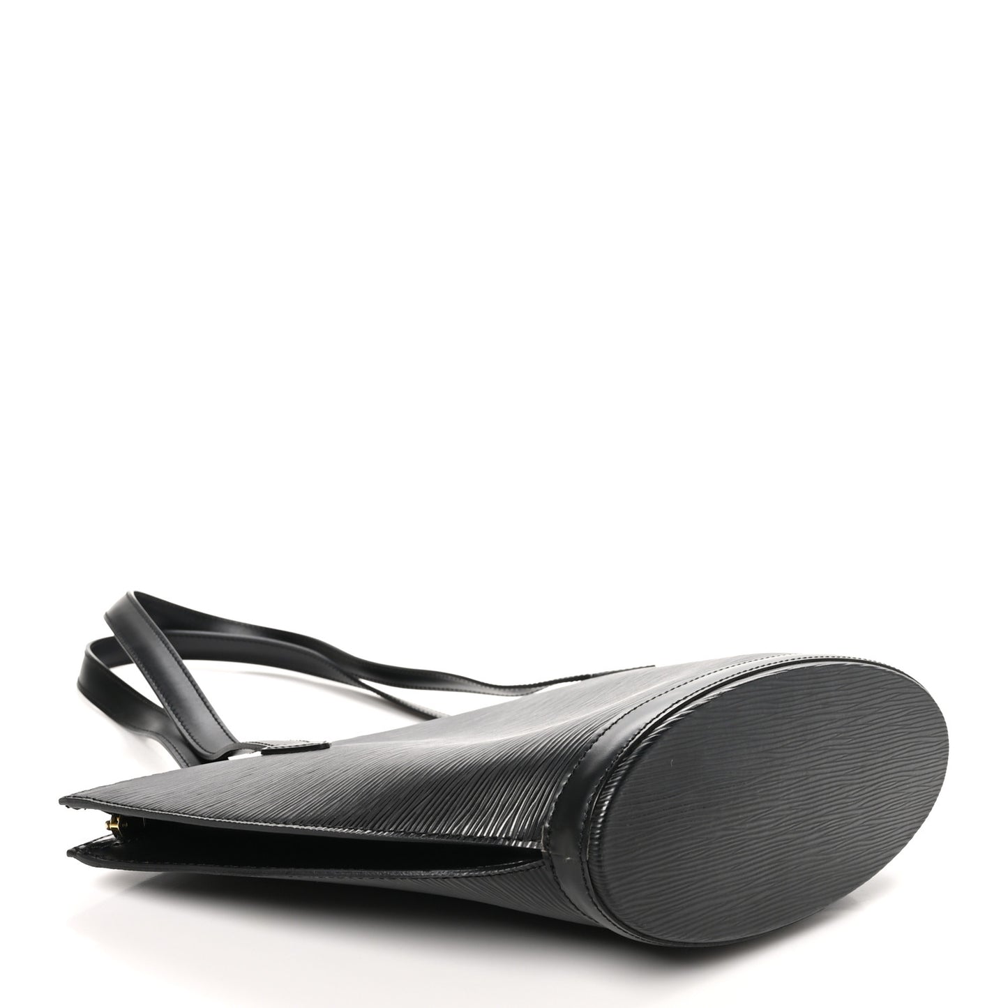 Epi Saint Jacques PM Long Straps Black