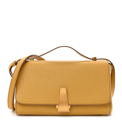 Bottega Veneta Textured Calfskin BV Angle Shoulder Bag Yellow 1 of 10