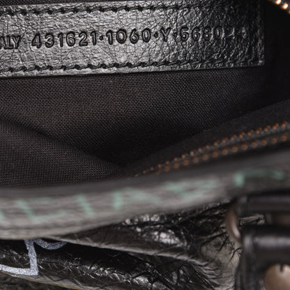 Balenciaga Agneau Graffiti All Over Classic Hardware S City Black Multicolor 7 of 9