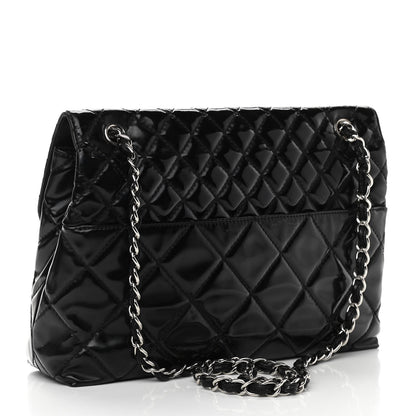 Chanel Vinyl Quilted In the Business Flap Bag Black 3 of 11