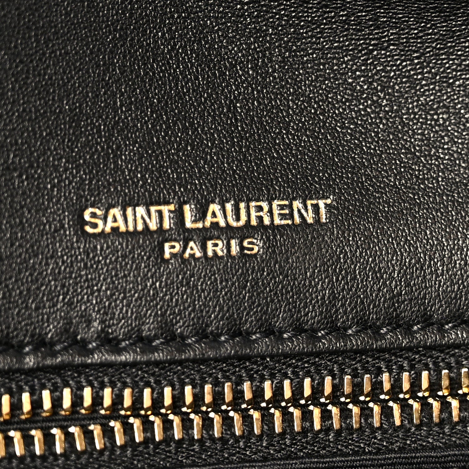 Saint Laurent Lambskin Matelasse Monogram Medium Niki Chain Satchel Black 7 of 11