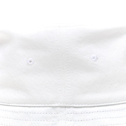 Burberry Denim Logo Bucket Hat M White 6 of 7