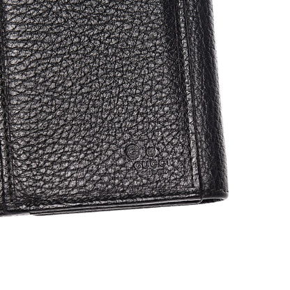 Gucci Calfskin Monogram Blondie Continental Wallet Black 7 of 8