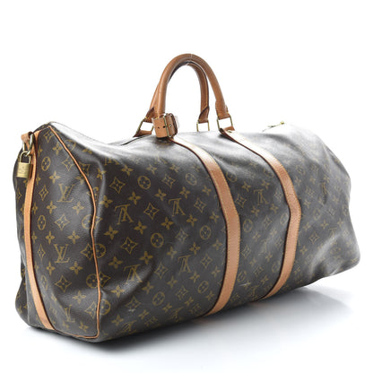 Louis Vuitton Monogram Keepall Bandouliere 55 2 of 13
