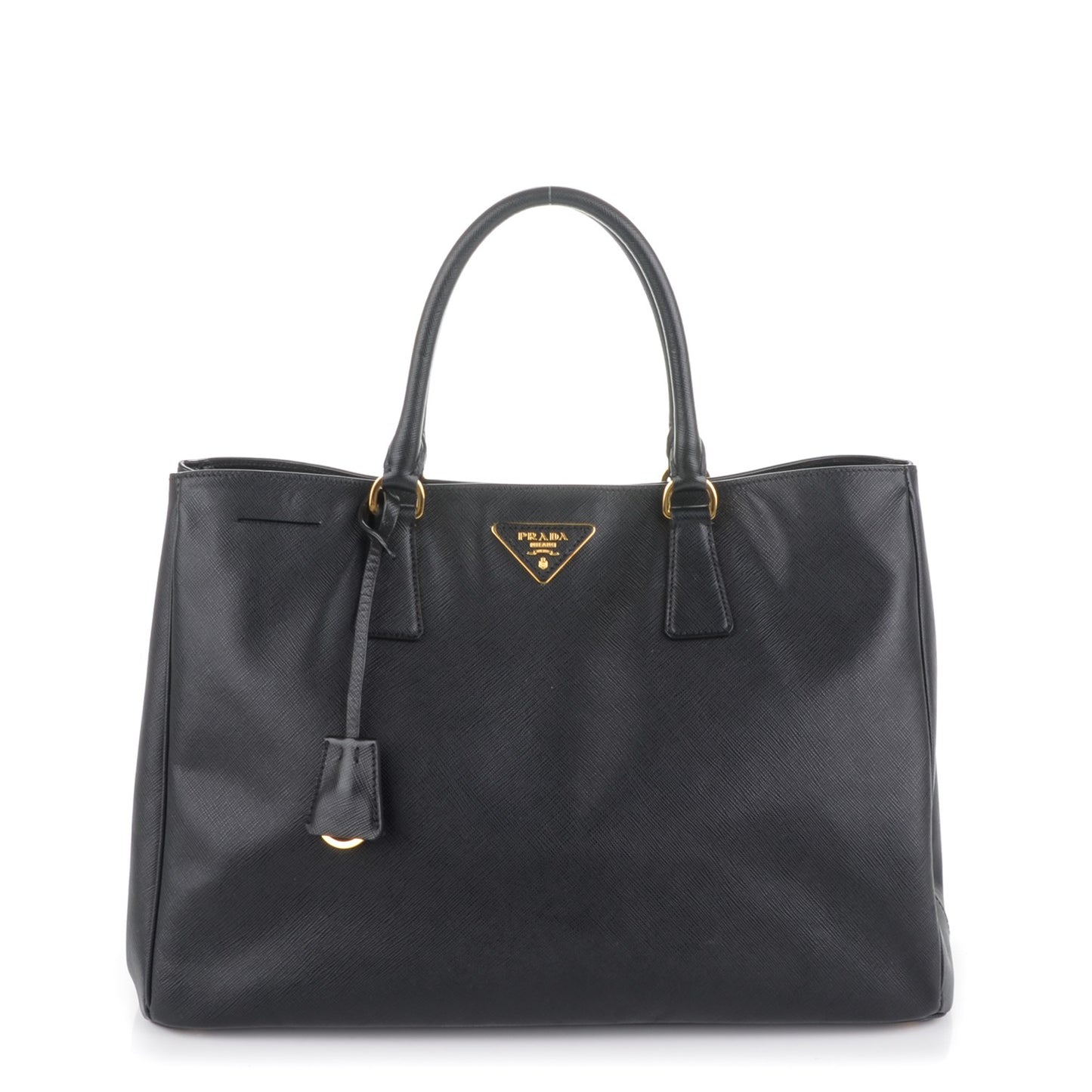 Saffiano Lux Large Tote Nero Black