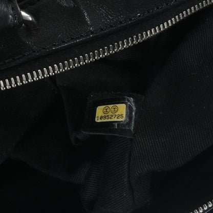 Chanel Calfskin Round Bowling Bag Black 7 of 8