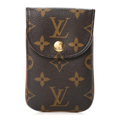 Louis Vuitton Monogram Cell Phone Case w/ Chain 1 of 5