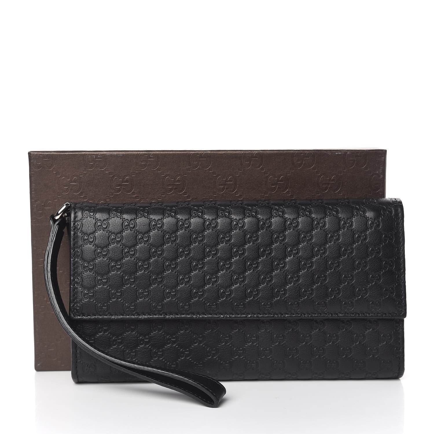 Gucci Microguccissima Travel Document Case Black 9 of 9