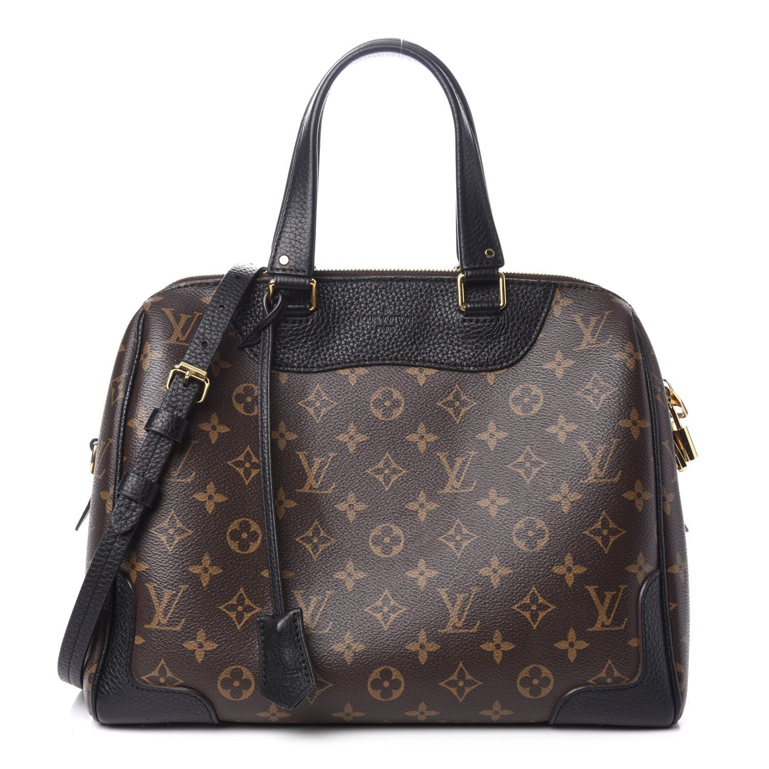 Louis Vuitton Monogram Retiro NM Black 1 of 8