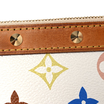 Louis Vuitton Monogram Multicolor Pochette Accessories White 11 of 14