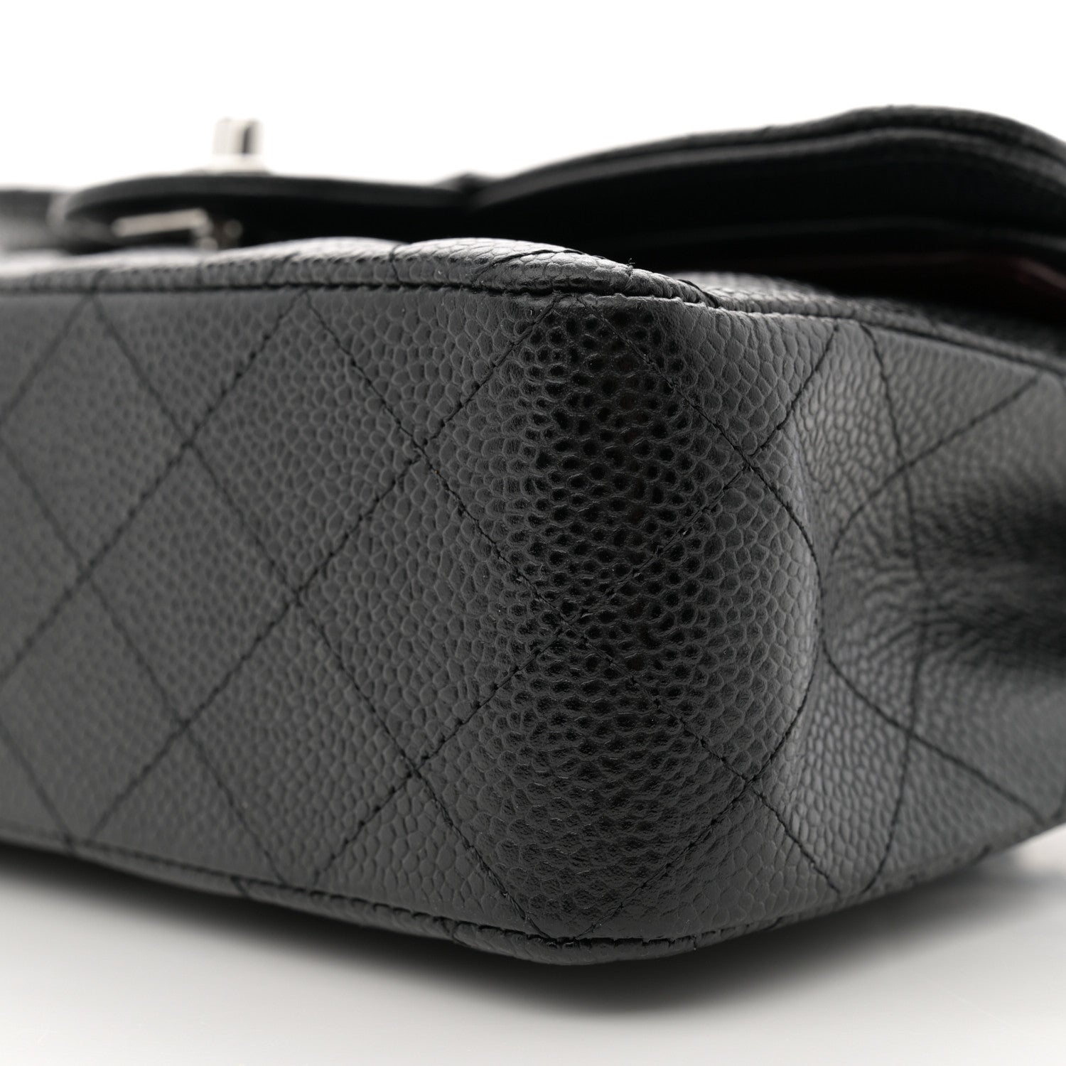 Chanel Caviar Quilted Small Double Flap Black 10 of 12