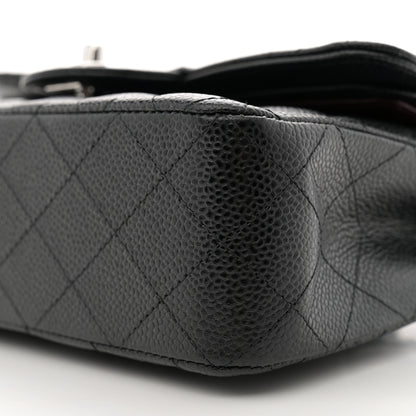 Chanel Caviar Quilted Small Double Flap Black 10 of 12