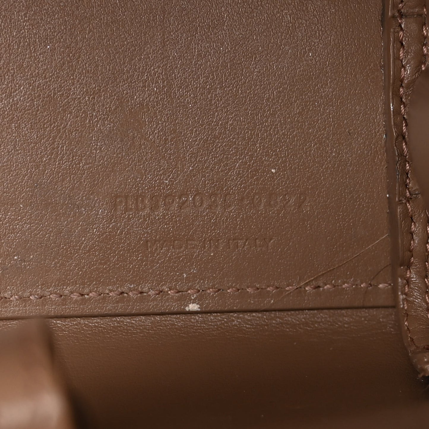 Calfskin Nano Sac De Jour Dark Beige