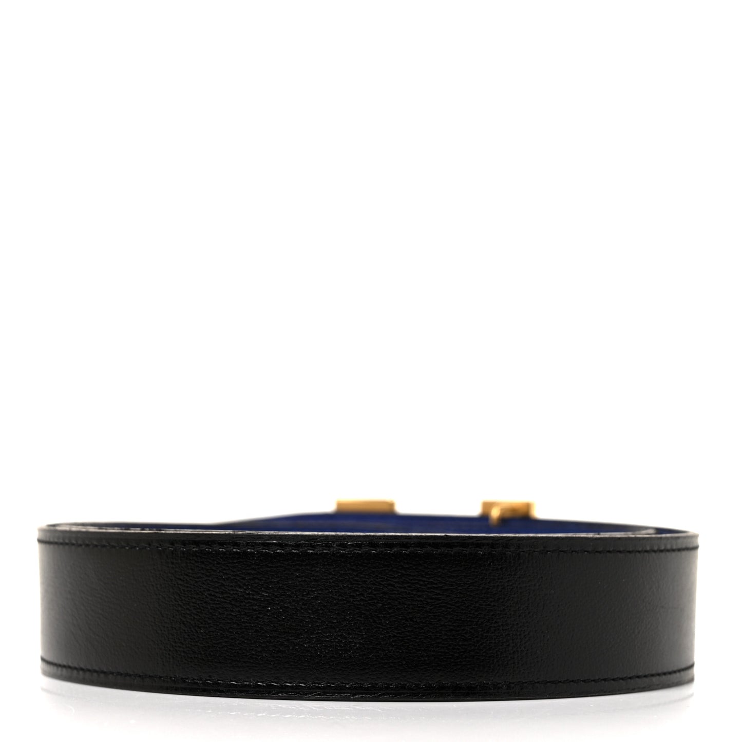 Box Togo 32mm Martelee H Belt 80 Black Bleu Electrique