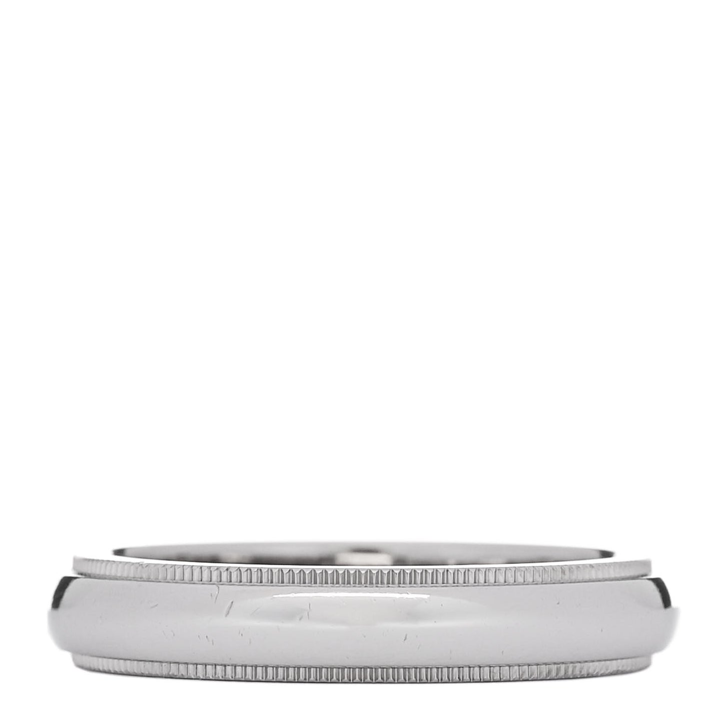 Platinum 4mm Together Milgrain Wedding Band Ring  59 8.75