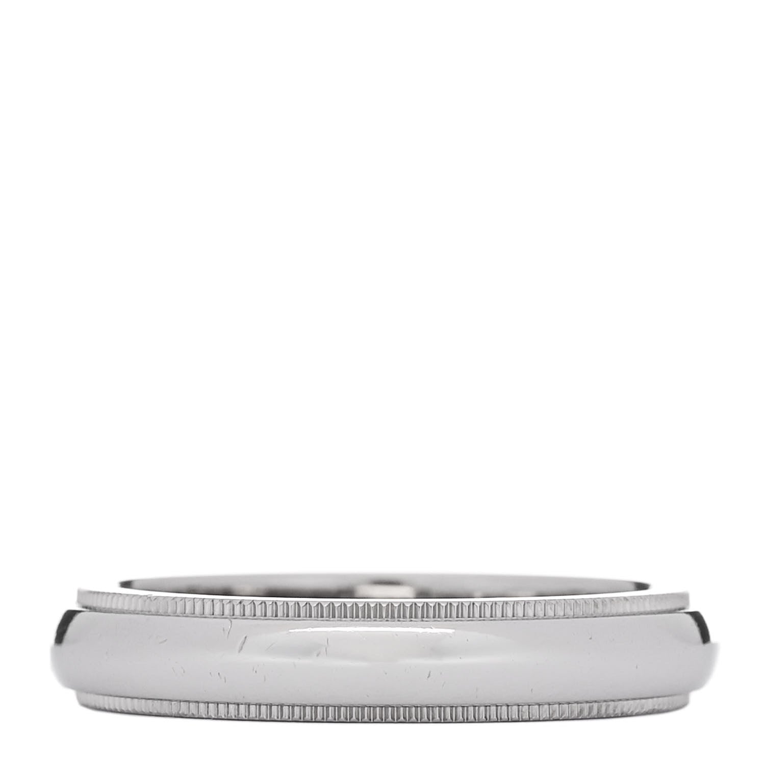 Tiffany Platinum 4mm Together Milgrain Wedding Band Ring  59 8.75 3 of 4