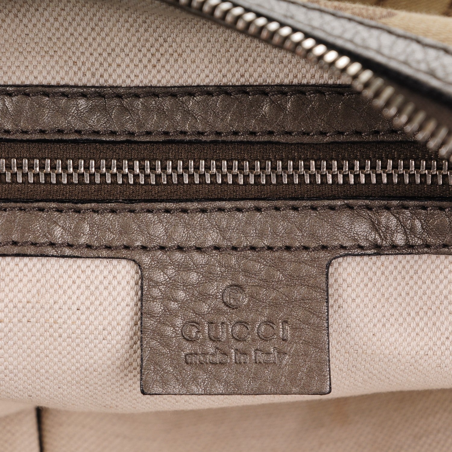 Gucci Monogram Medium Techno Horsebit Hobo Pewter 6 of 7