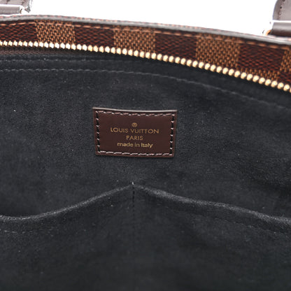 Louis Vuitton Cuir Taurillon Damier Ebene Normandy Black 7 of 10