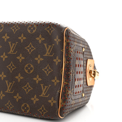Louis Vuitton Monogram Perforated Speedy 30 Orange 10 of 12