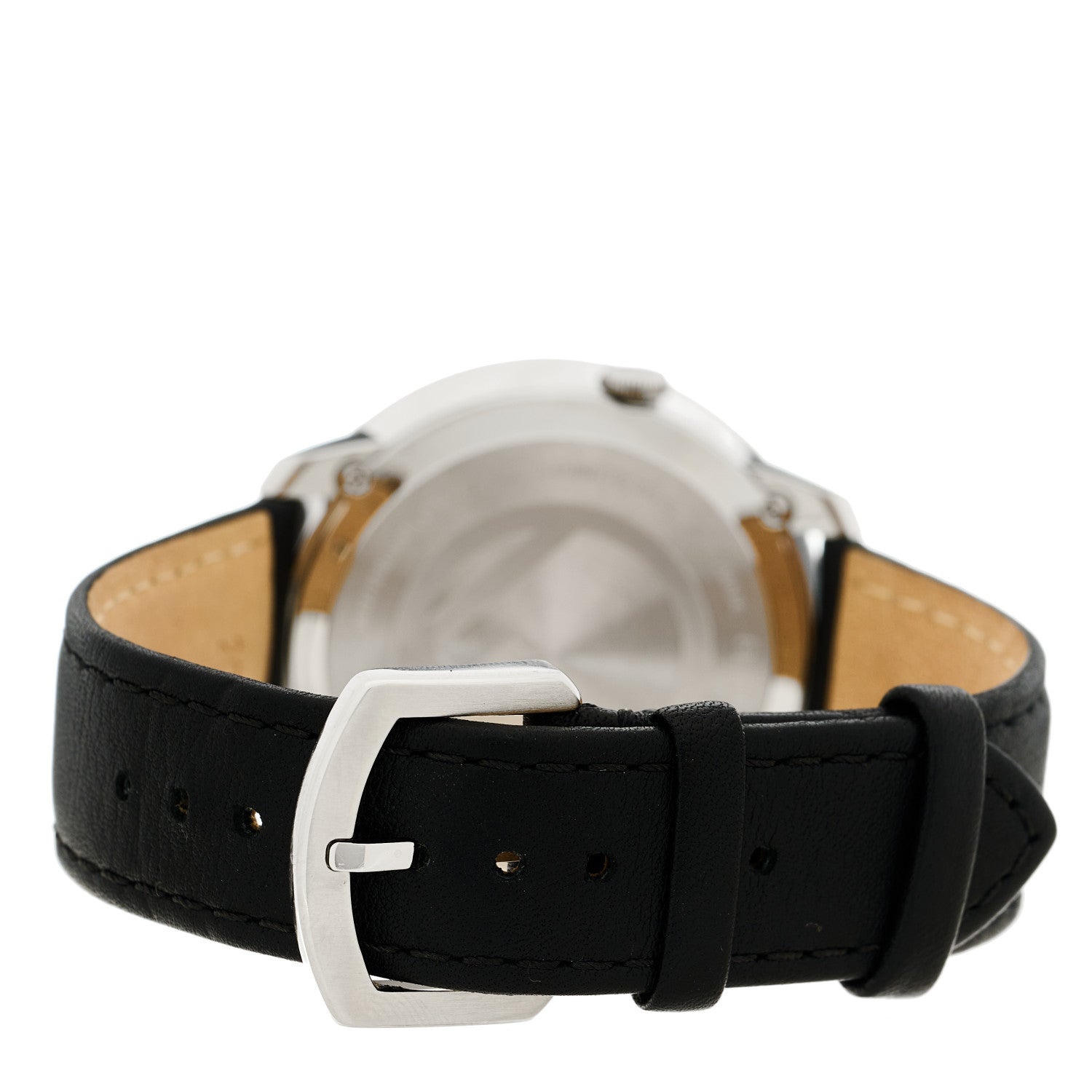 Fendi Stainless Steel Calfskin 40mm F is Fendi Run Away Quartz Watch Black 3 of 5