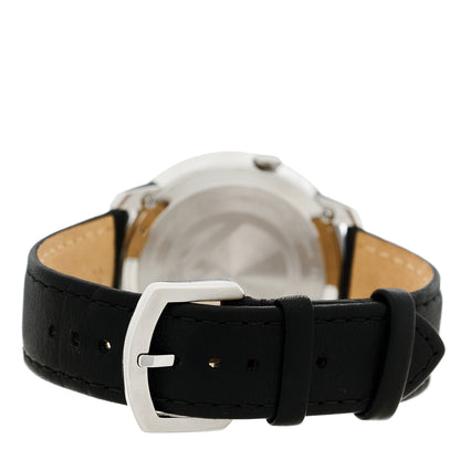 Fendi Stainless Steel Calfskin 40mm F is Fendi Run Away Quartz Watch Black 3 of 5