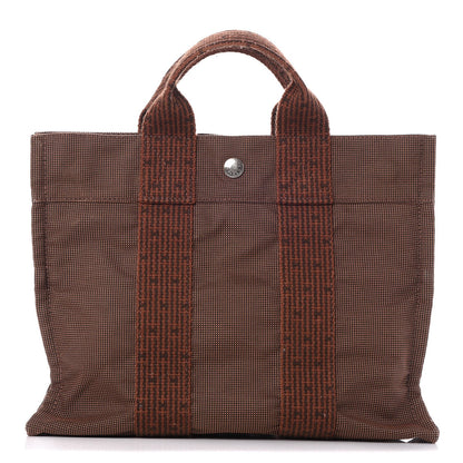 Hermes Canvas Herline PM Brown 1 of 8