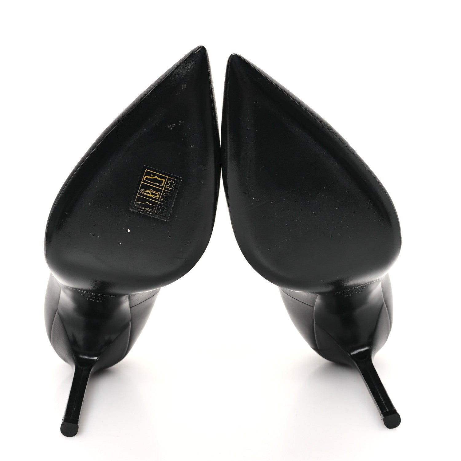 Saint Laurent Calfskin Zoe 105 Pumps 38.5 Black 6 of 10