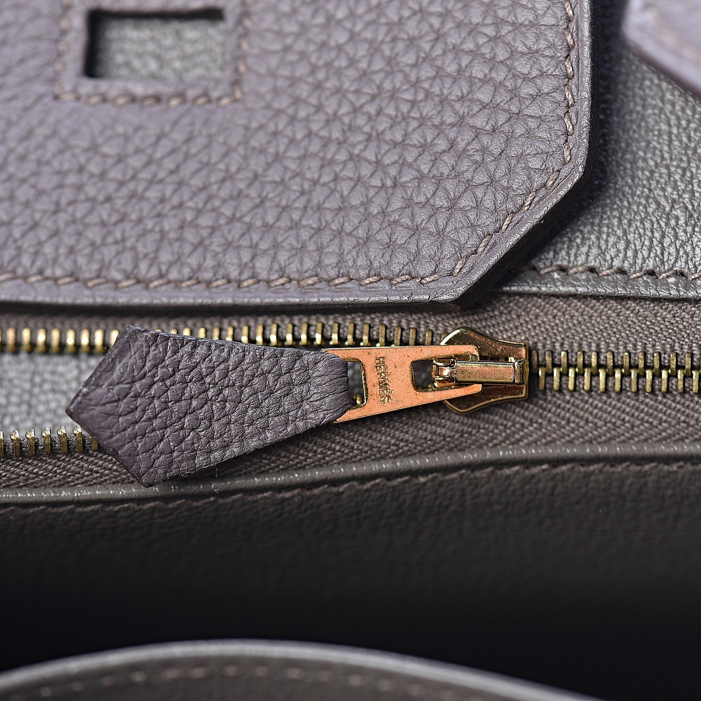 Togo Birkin 35 Etain