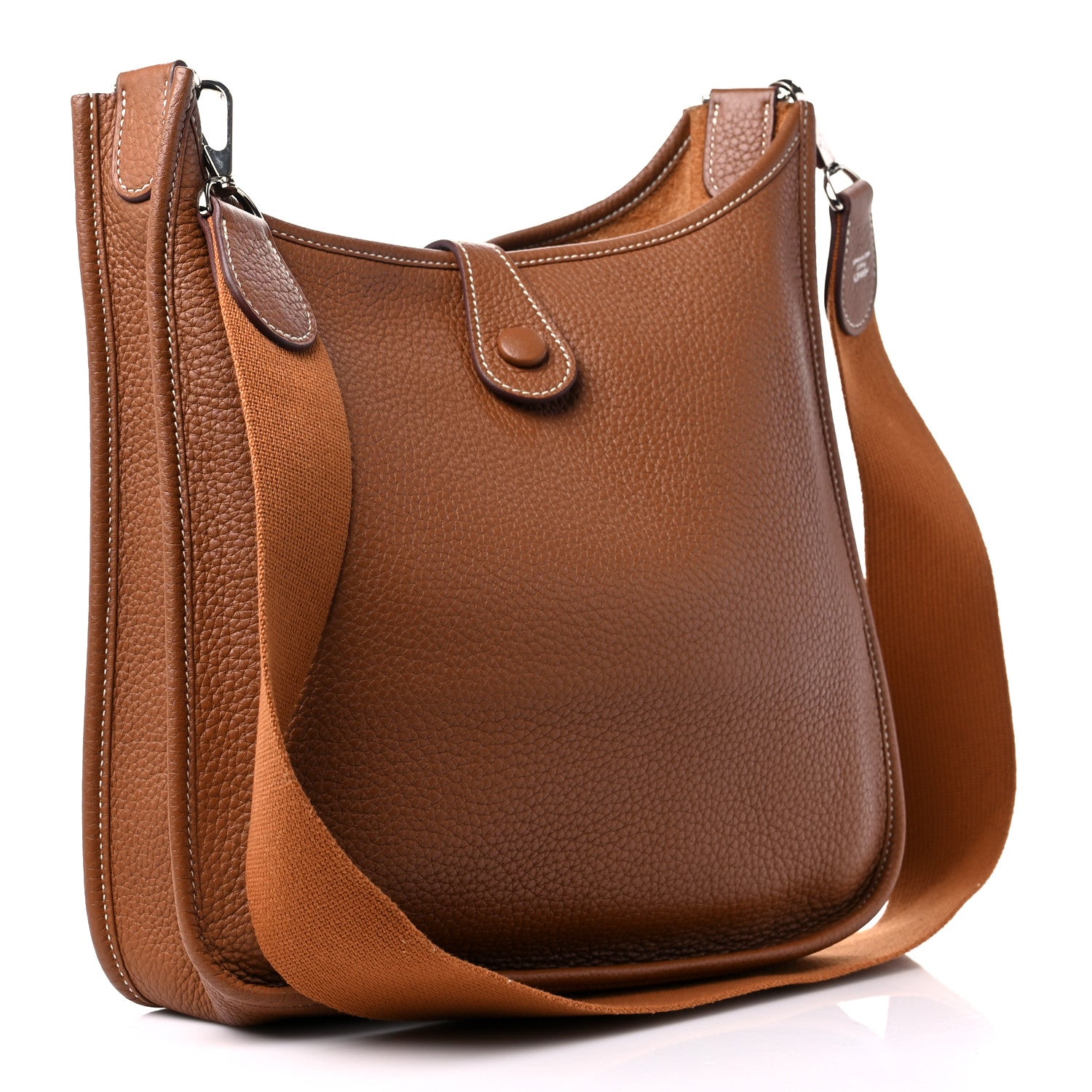Hermes Taurillon Clemence Evelyne PM Gold 3 of 10