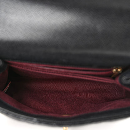Chanel Caviar Quilted Mini Coco Handle Flap Black 5 of 10