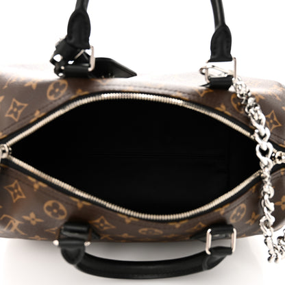 Louis Vuitton Monogram Speedy Soft 30 Dark 5 of 9