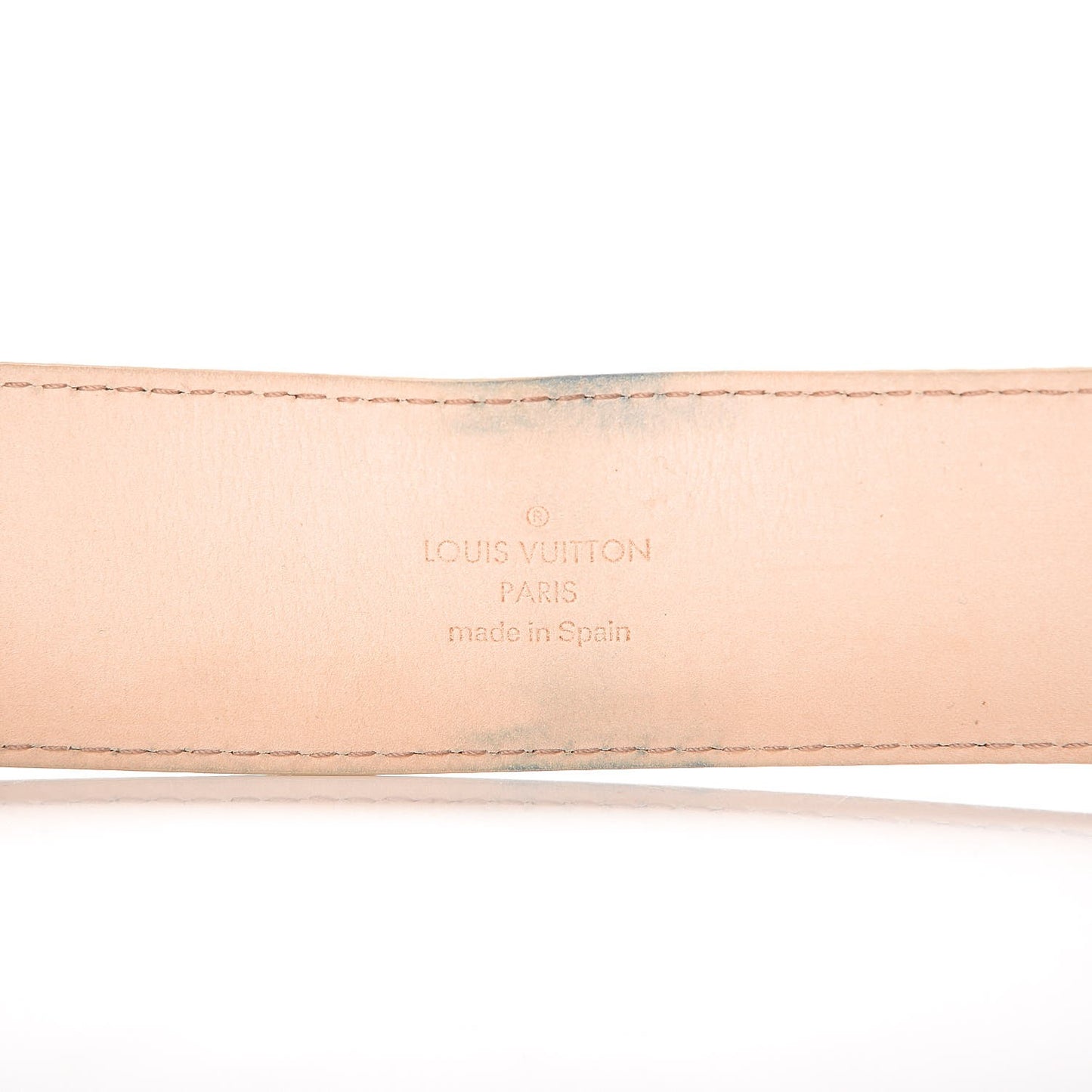 Damier Azur 40mm LV Initiales Belt 95 38