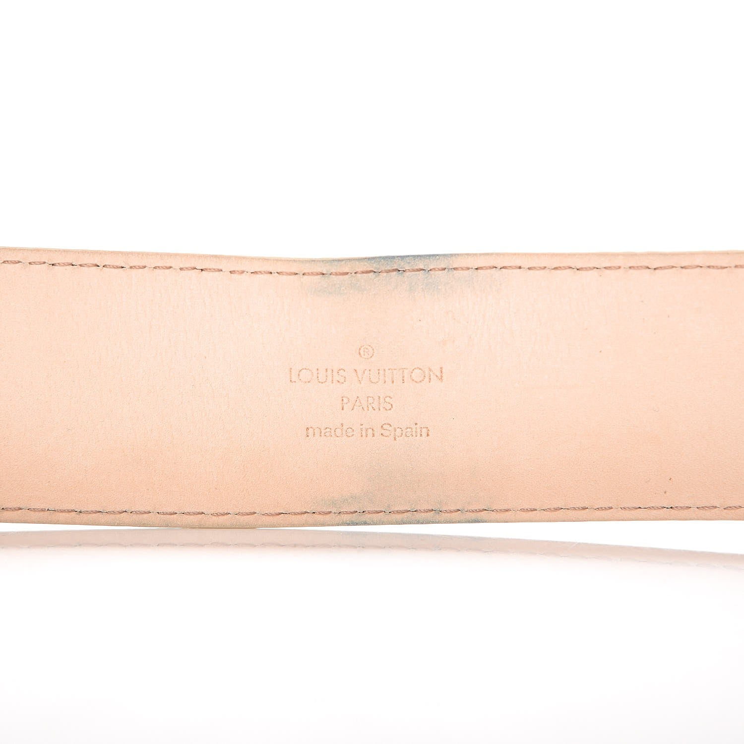 Louis Vuitton Damier Azur 40mm LV Initiales Belt 95 38 8 of 14