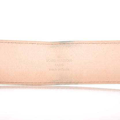 Louis Vuitton Damier Azur 40mm LV Initiales Belt 95 38 8 of 14