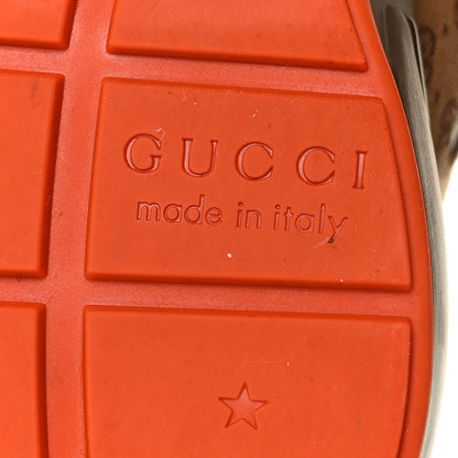 Gucci GG Supreme Monogram Mix Monogram Womens Rhyton Sneakers 36 Bordeaux Beige Ebony 8 of 8