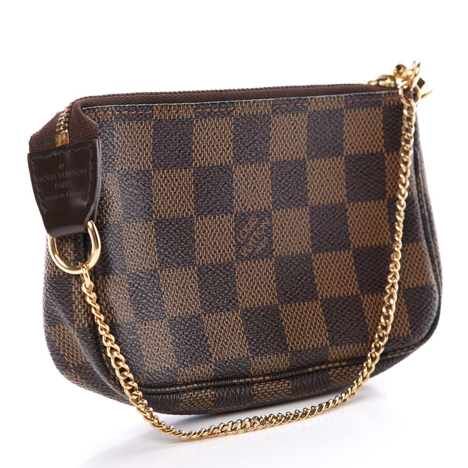 Louis Vuitton Damier Ebene Mini Pochette Accessories 3 of 7