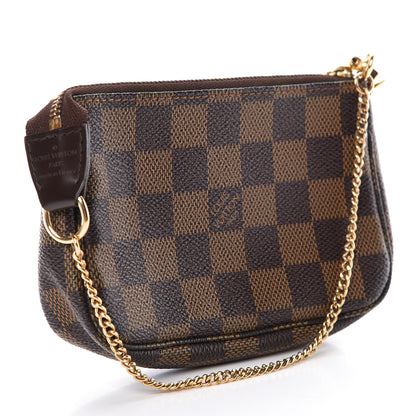 Louis Vuitton Damier Ebene Mini Pochette Accessories 3 of 7