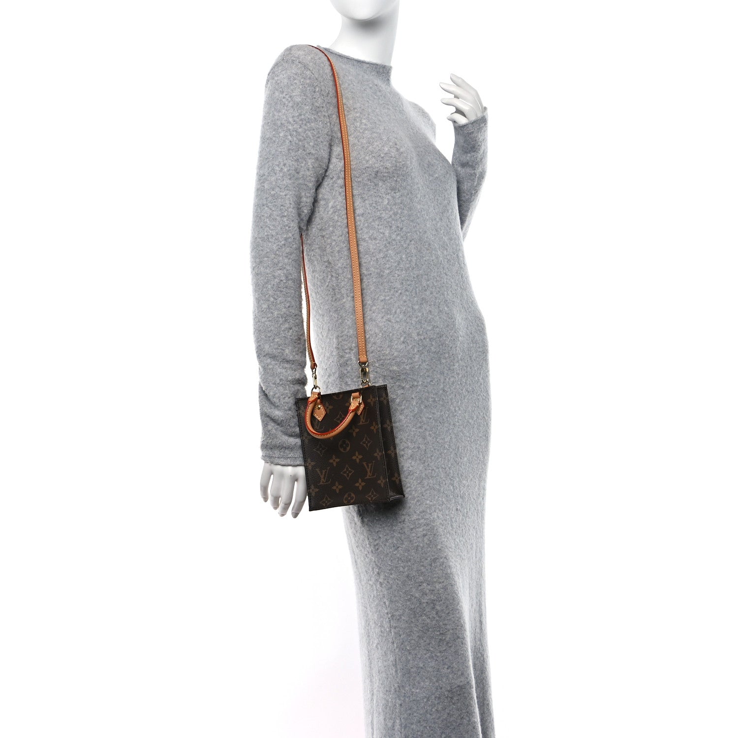 Louis Vuitton Monogram Petit Sac Plat 2 of 11