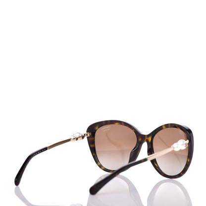 Chanel Pearl Sunglasses 5338-H-A Tortoise 4 of 8