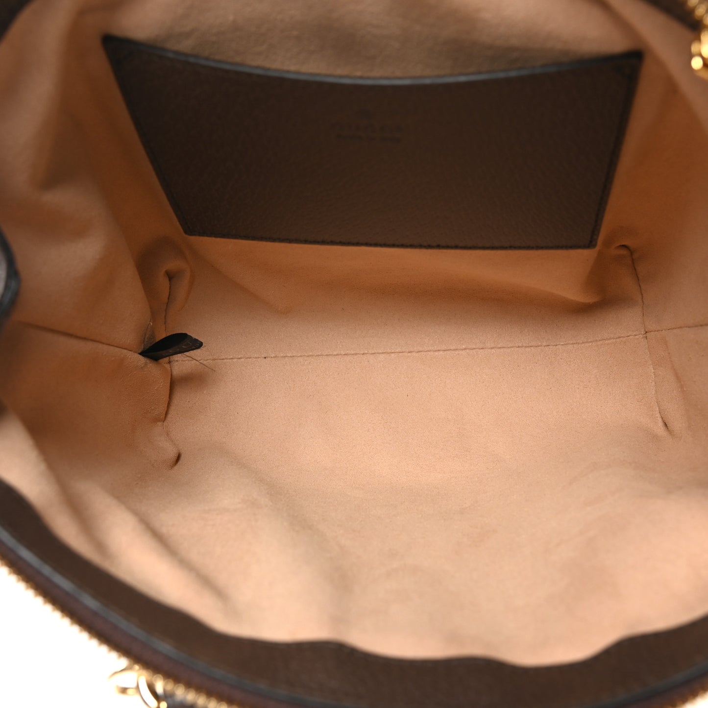 GG Supreme Monogram Small Ophidia Tote Bag Brown