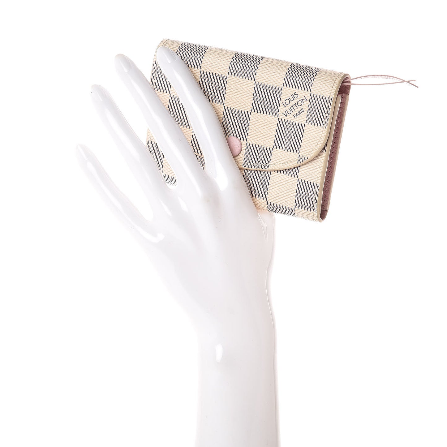 Damier Azur Rosalie Coin Purse Rose Ballerine